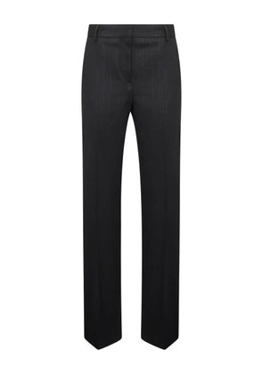 PT Torino pinstripe trousers - Black