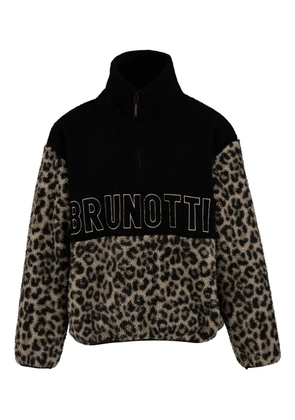 Brunotti Chondra leopard-print sweatshirt - Black