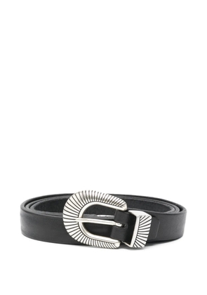 ERALDO textured-buckle belt - Black