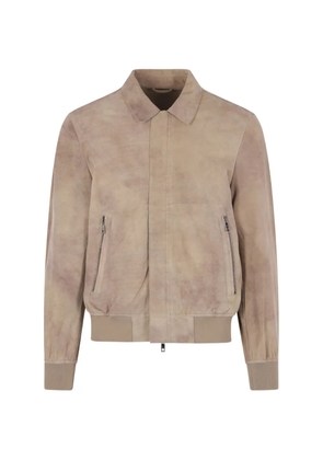 Giorgio Brato suede jacket - Neutrals