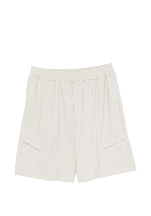 Eleventy elastic-waistband pocket shorts - Neutrals