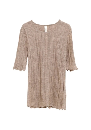 Lauren Manoogian ribbed top - Neutrals