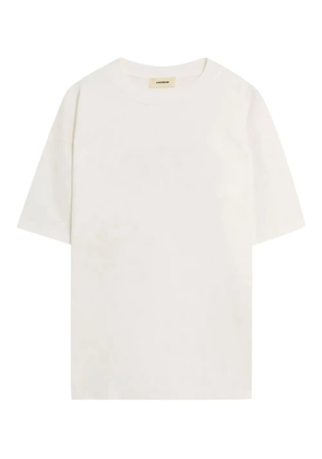 A Paper Kid leopard-print T-shirt - White