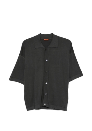 Barena Doni button-down fine-knit shirt - Grey