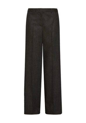 Marella Renoir pinstripe trousers - Brown