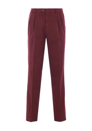 Brunello Cucinelli straight-leg trousers - Red