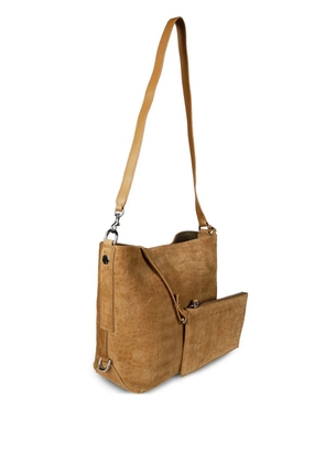 Hogan small Hocket embossed shoulder bag - Neutrals