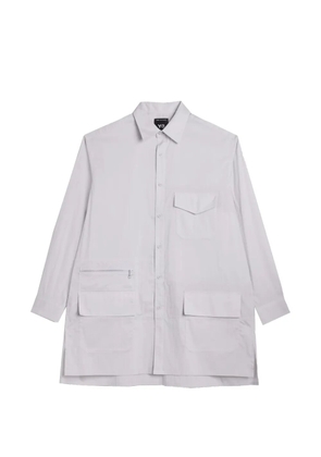 Y-3 Y-3 patch-pocket shirt - Grey