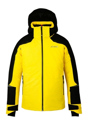 PHENIX hooded zip-fastening ski jacket - Yellow