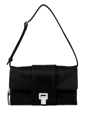 Proenza Schouler Flip silk-satin shoulder bag - Black