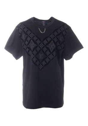 Louis Vuitton Pre-Owned 2021 monogram-print T-shirt - Black
