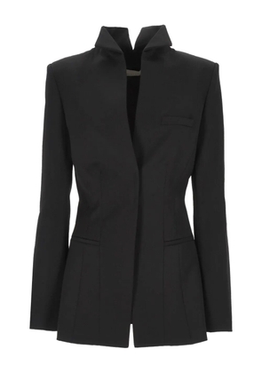 FRANCESCO MURANO pointed-collar blazer - Black