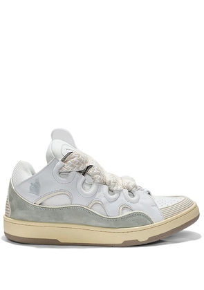 Lanvin Curb leather sneakers - White