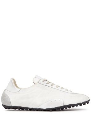 Maison Margiela drawstring low top sneakers - White