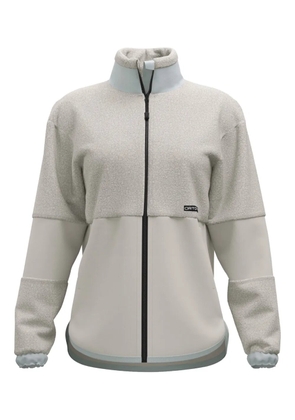 ORTOVOX logo-appliqué panelled jacket - Neutrals