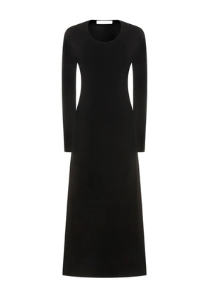 The Row long sleeve dress - Black
