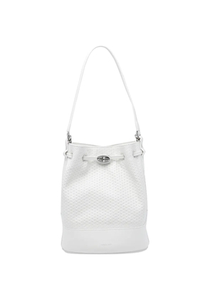 Zanellato Monda'® magnetic-closure bucket bag - White