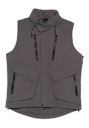 JG1 zip-up pocket gilet - Grey