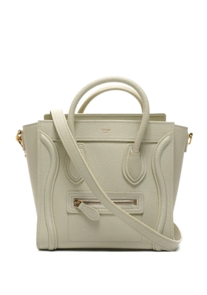Celine Pre-Owned 2010-2020s Nano luggage 2way tote bag - Green