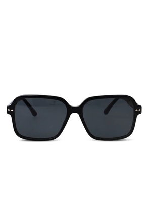 Isabel Marant Eyewear embellished-geometric sunglasses - Black