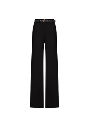 Max Mara belted trousers - Black