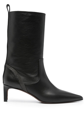 Brunello Cucinelli 70mm mid-calf boots - Black