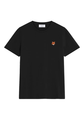 Maison Kitsuné Fox Head cotton T-shirt - Black