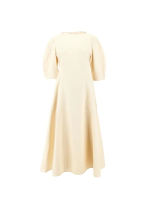 Jil Sander linen midi dress - Neutrals