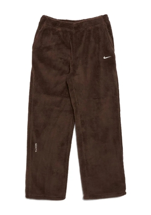 Nike Nocta elastic-waistband trousers - Brown