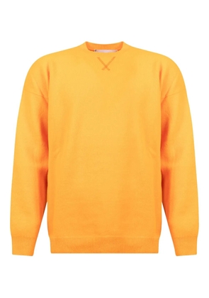 AMARANTO crew-neck sweater - Orange