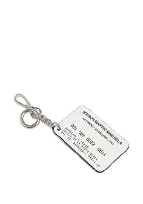 Maison Margiela Card keyring - Black