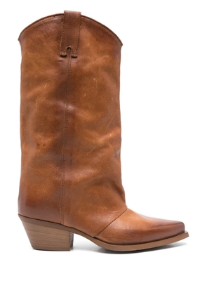 Metisse 50mm cowboy boots - Brown