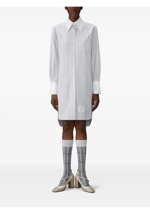 Thom Browne striped mini dress - Grey