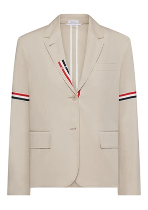 Thom Browne long-sleeves blazer - Neutrals