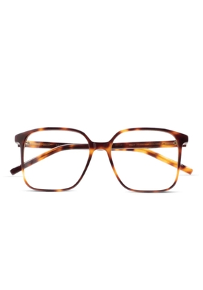 Kaleos Bradshaw square-frame glasses - Brown