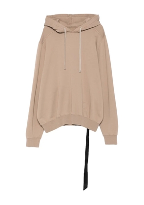 Rick Owens DRKSHDW drawstring hoodie - Neutrals