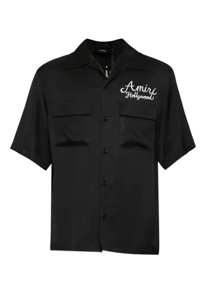 AMIRI logo-print shirt - Black