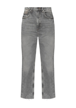 AllSaints Blake frayed-hem jeans - Grey