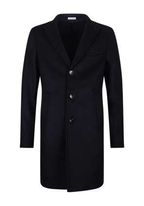 BRERAS MILANO buttoned coat - Blue