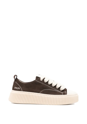 Rhun 2020 Treble lace-up sneakers - Brown