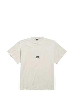 Balenciaga 3B Sports Icon logo-detail T-shirt - Neutrals