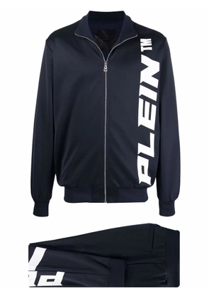 Philipp Plein logo-print tracksuit set - Blue