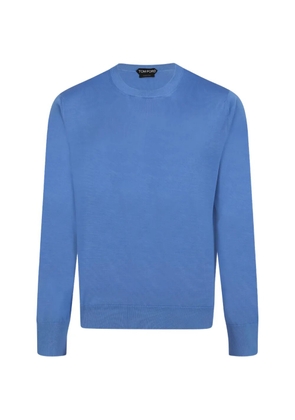 TOM FORD crew-neck sweater - Blue