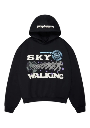 BROKEN PLANET graphic-design hoodie - Black