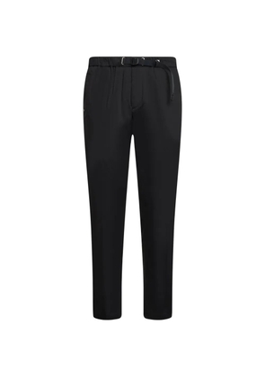 White Sand belted trousers - Black