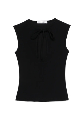 Gimaguas Anis tie-detail sleeveless top - Black
