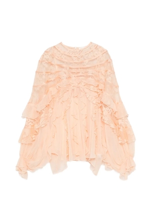 ZIMMERMANN Rebellion Splice Billow blouse - Neutrals