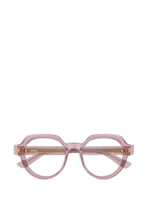 Chloé Eyewear round-frame glasses - Pink
