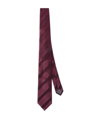 Brunello Cucinelli textured stripe silk tie