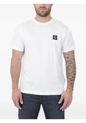 Stone Island logo-patch T-shirt - White